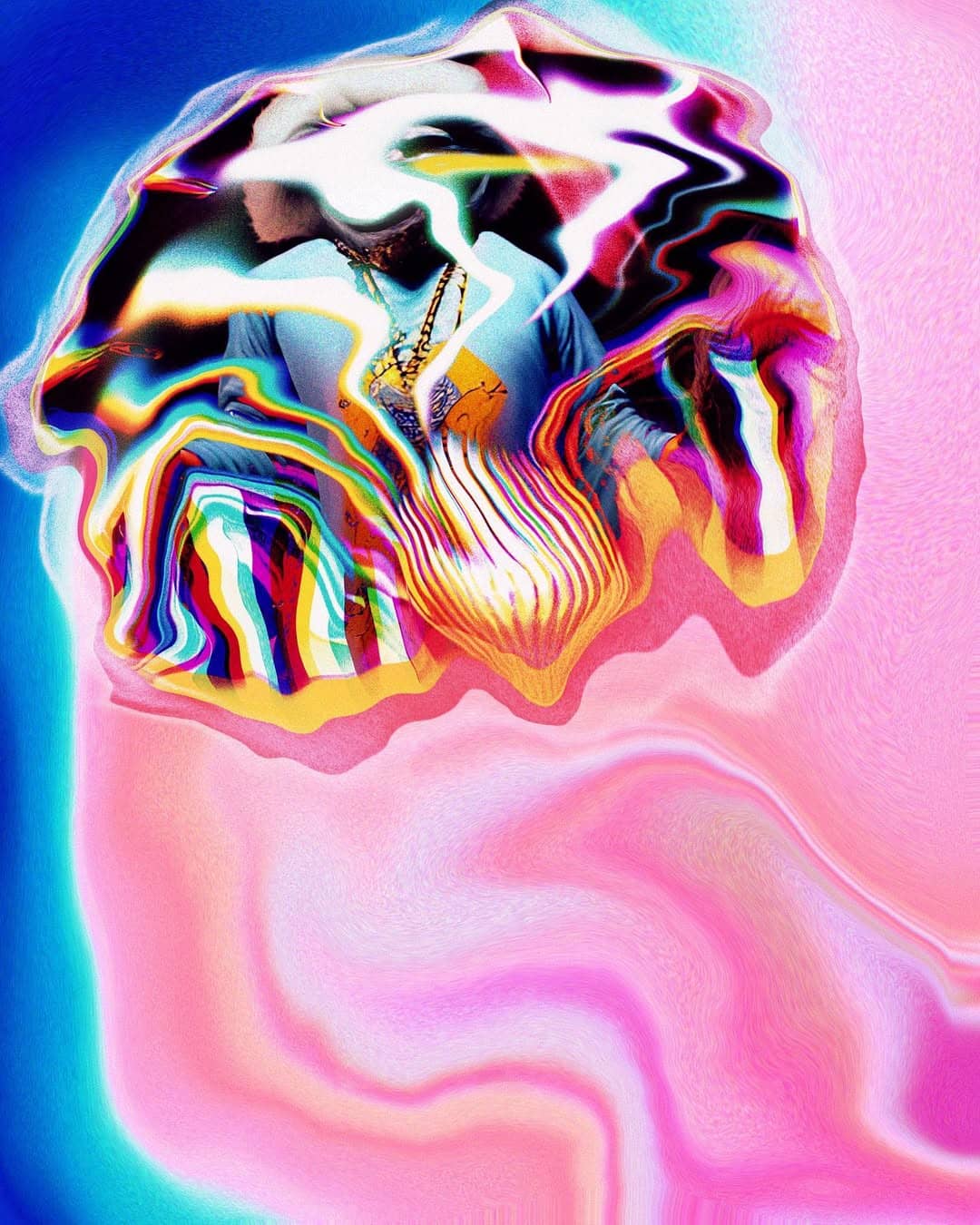 Abstract psychedelic artwork